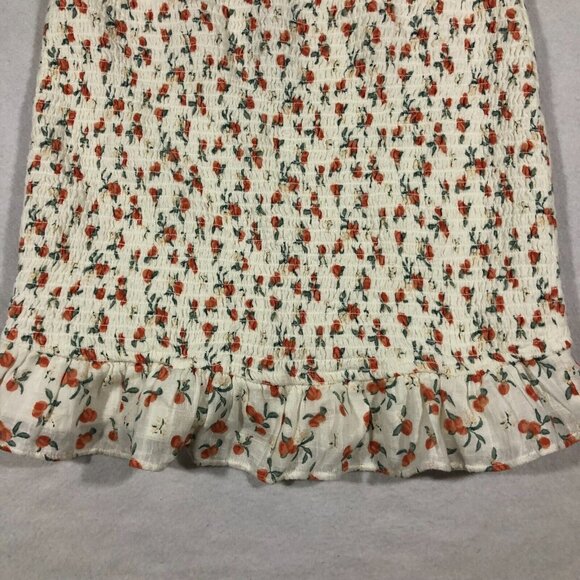 Abercrombie & Fitch Skirt Womens Medium Fruit Floral Print Mini Casual NEW $55 - Picture 7 of 10
